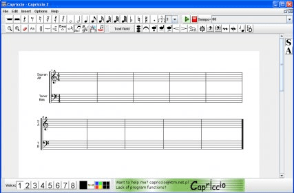 capriccio Download - Free score editor Capriccio - full version for non ...