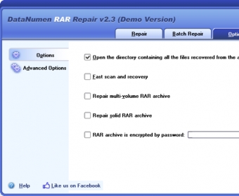 Advanced RAR Repair