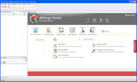Devart dbForge Studio for SQL Server Express Edition 4.0 Download (Free ...