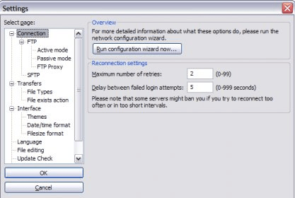 filezilla command line new tab