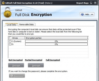 Gilisoft Full Disk Encryption 5.4 for windows instal free