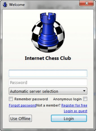 ICC-FOR-WINDOWS - Play Chess with Friends