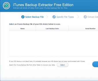 iphone backup extractor free edition