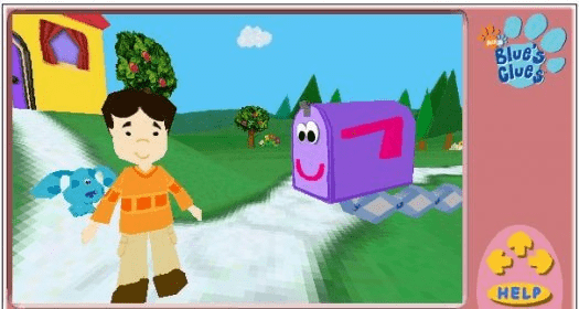 Blue S Clues Joe S 3d Scavenger Hunt 2002 Nick Jr Shockwave Game ...