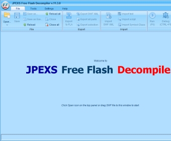 jpexs free flash decompiler search entire swf