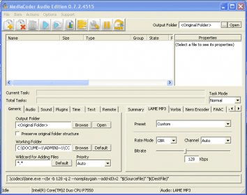 mediacoder x64 difference between subtitle modes