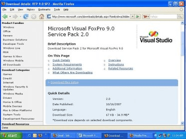 microsoft visual foxpro 9.0