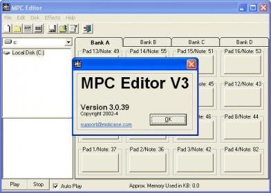 miniplay mpc editor