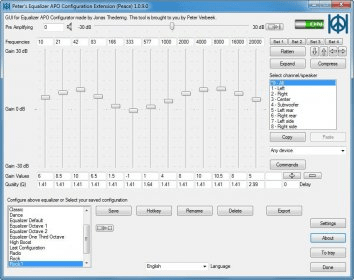 Peace, GUI for Equalizer APO 1.0 Download (Free) - - GUI.exe