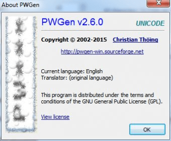 pwgen length