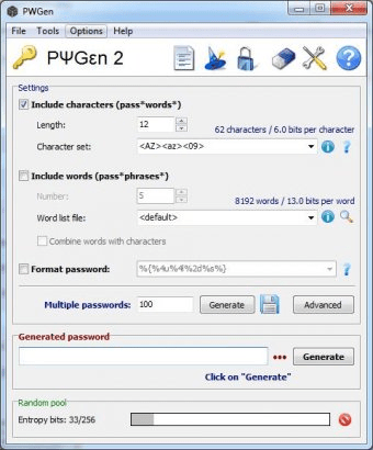 pwgen command line windows