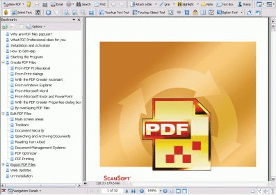 scansoft pdf professional 4 zeon