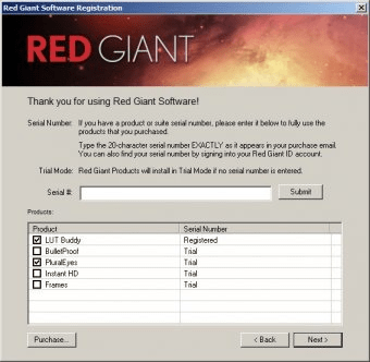 Red Giant Shooter Suite Serial