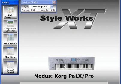 korg pa1x pro software download