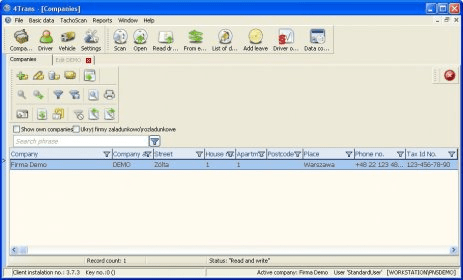 TachoScan Download - You can download, archive and process record sheet ...