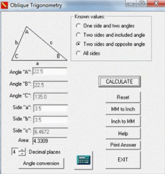 trigonometry compositions calculator