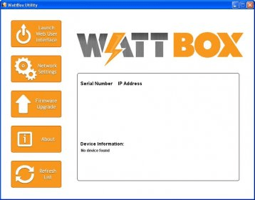 Wattbox Utility 4 5 Download Free Wattbox Utility Exe