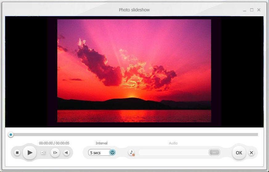 Freemake Video Converter 1.1 : Photo slideshow