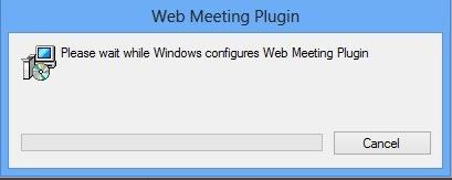 Web Meeting Plugin 2.8 : Main window