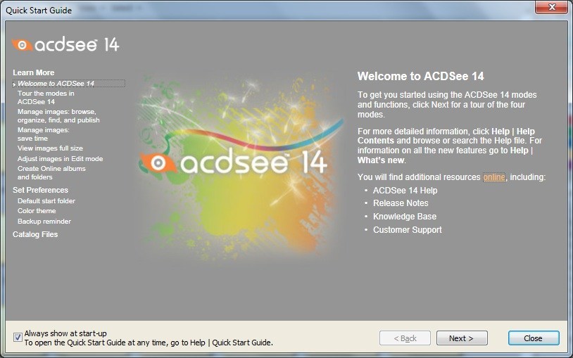 ACDSee 14.3 : Quick Start Guide