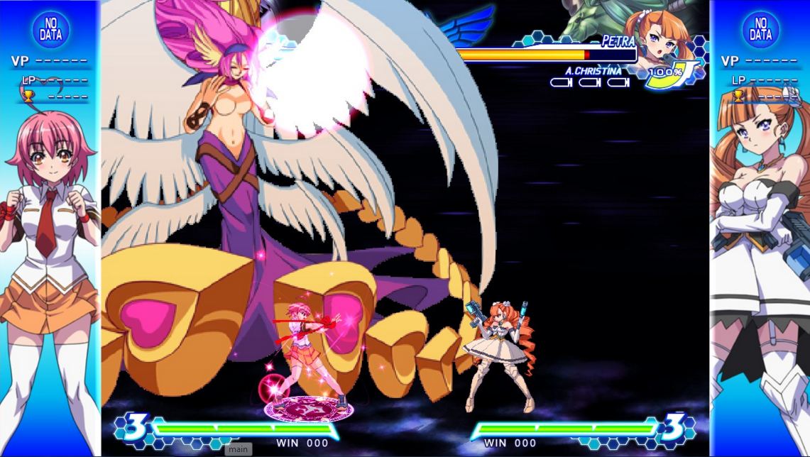 Arcana Heart 3 LOVE MAX 1.0 : Game Window