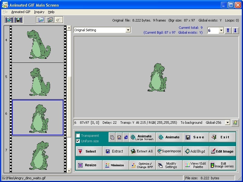 AZ Paint 8.0 : Animated GIF Editor