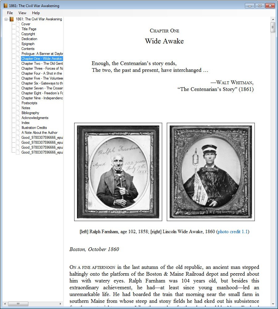 EPUB File Reader 1.0 : With Images