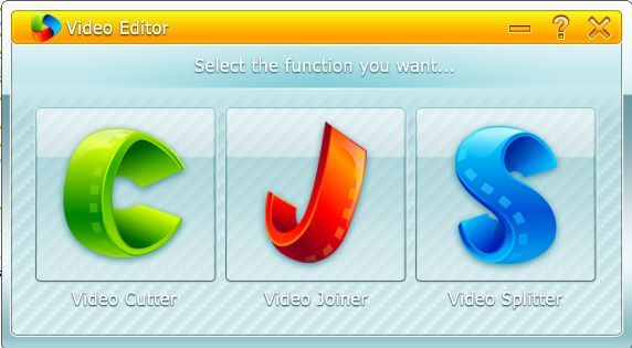GiliSoft Video Editor 2.1 : Program's functions