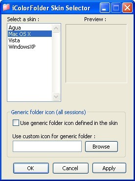 iColorFolder 1.4 : Main Window