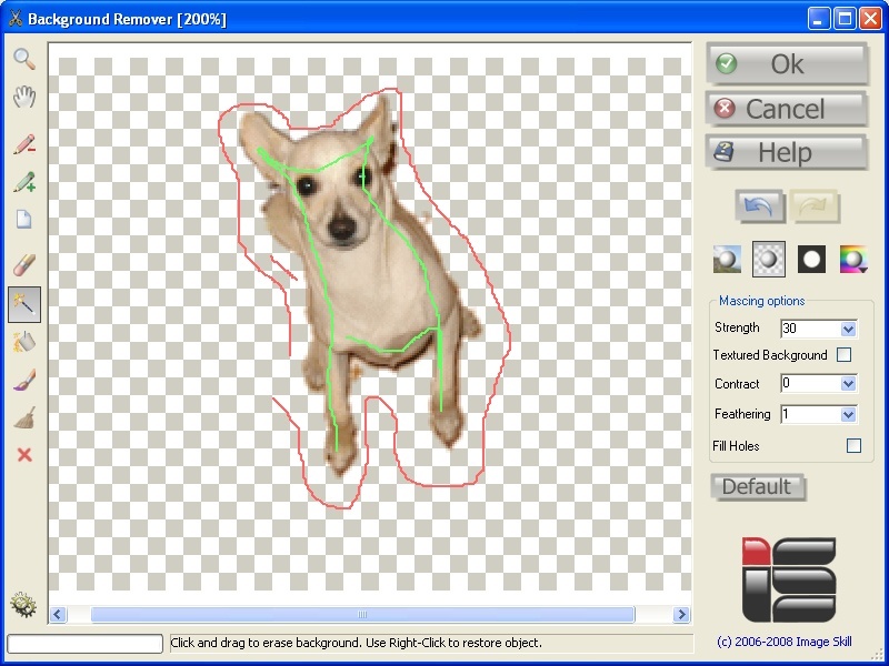 ImageSkill Background Remover 3.1 : Main Window