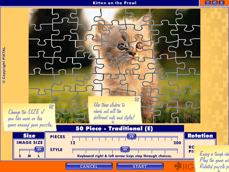 Jigsaw 365 1.0 : Instructions