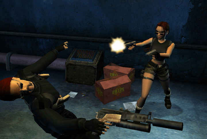 Lara Croft Tomb Raider: The Angel Of Darkness 7.4 : in action