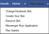 Messenger Plus! Skins for Facebook 2.0 : Main window