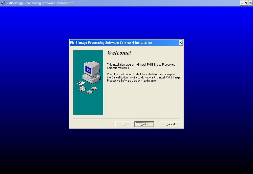 PMIS Image Processing Software 4.1 : General View