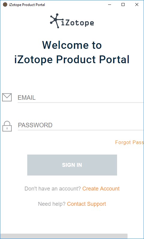 Product Portal 1.2 : Main window