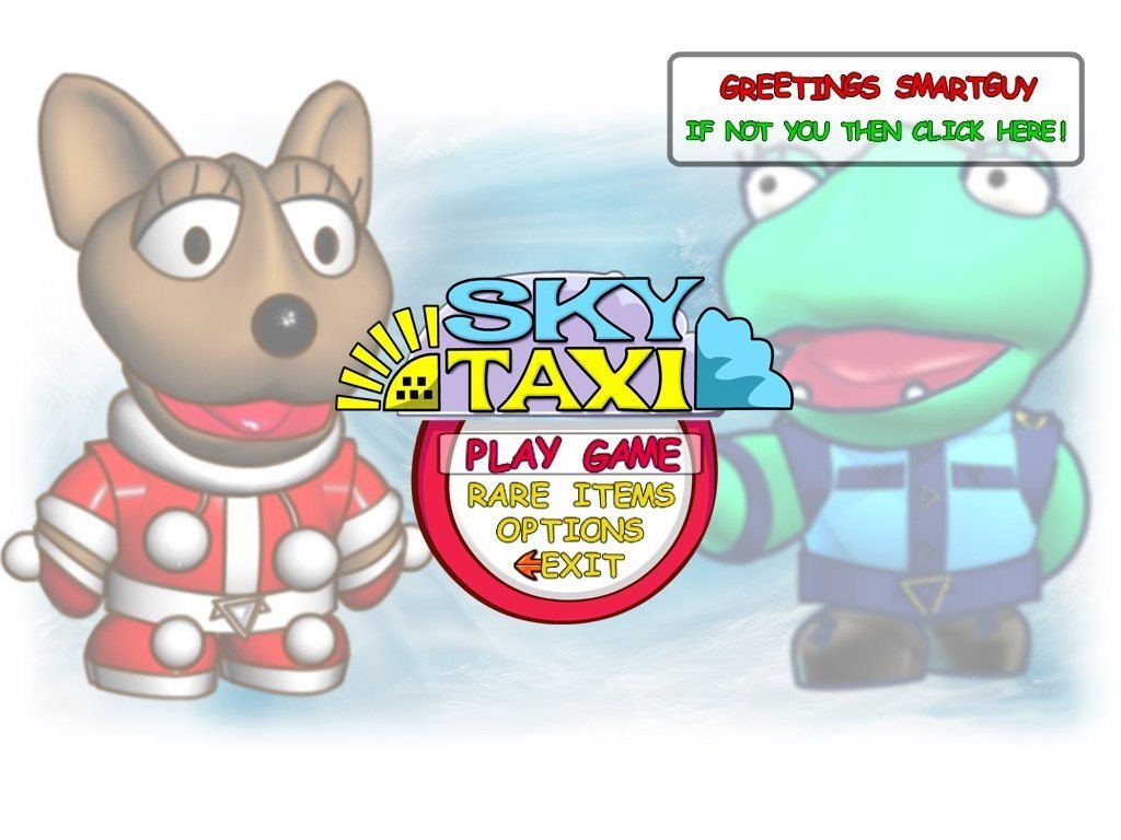 Sky Taxi : Main Menu