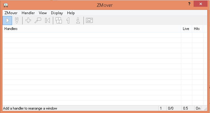 ZMover 7.7 : Main window