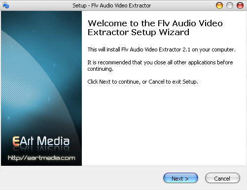 Flv Audio Video Extractor 2.1 : General View