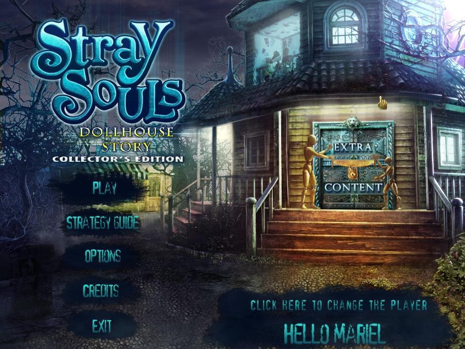 Stray Souls Dollhouse Story Collectors Edition : Main Menu