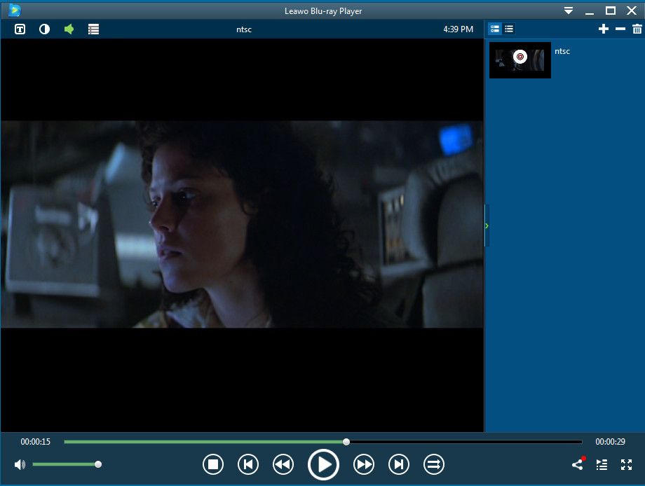 Leawo Blu-ray Player 1.9 : Main Window