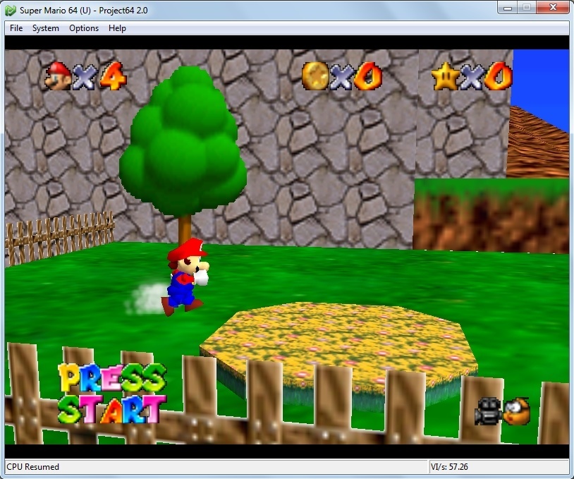 Project64 2.1 : Super Mario 64