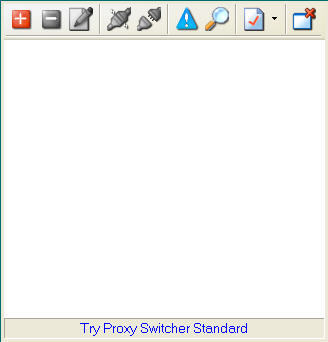 ProxySwitcher Lite 4.3 : Main window
