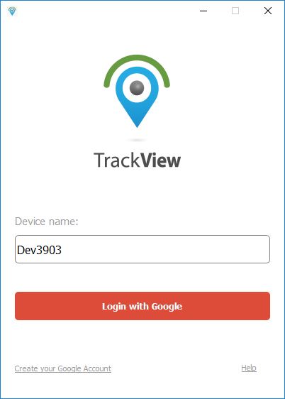 TrackView 3.1 : Main window