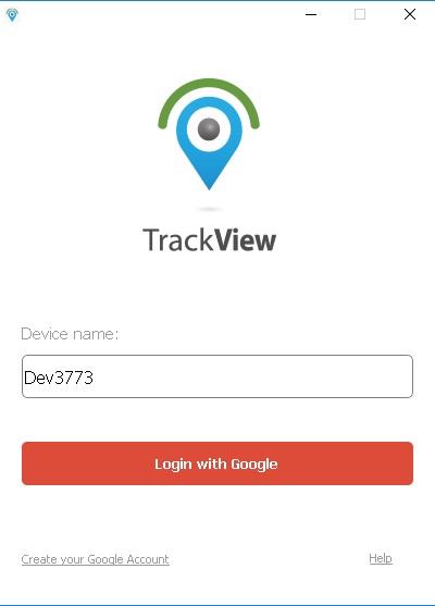 TrackView 3.2 : Main window