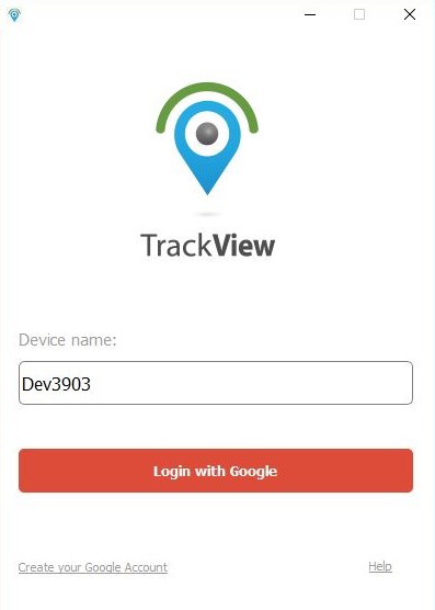 TrackView 3.3 : Main window