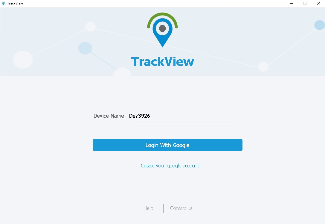 TrackView 3.6 : Main window