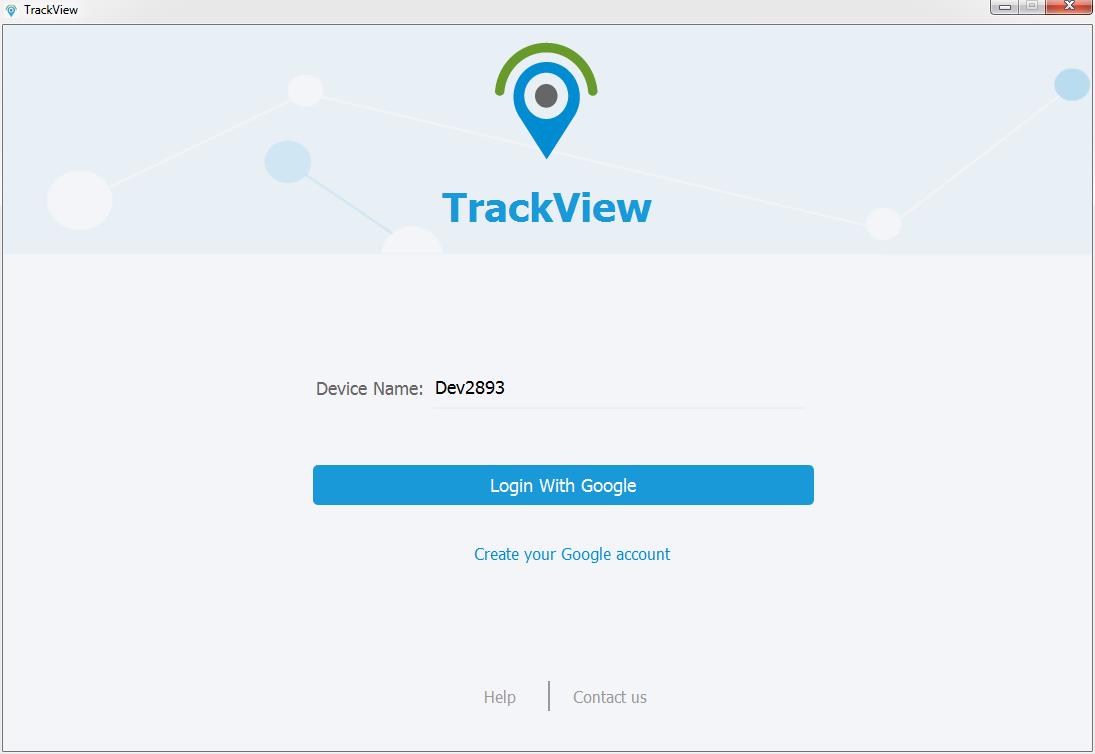 TrackView 3.7 : Main window