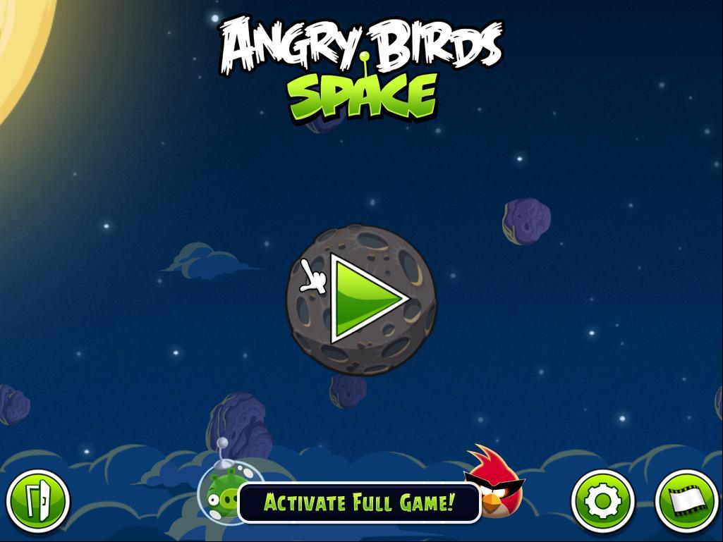 Angry Birds Space : Start Game