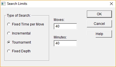 Arasan 20.1 : Search Limits