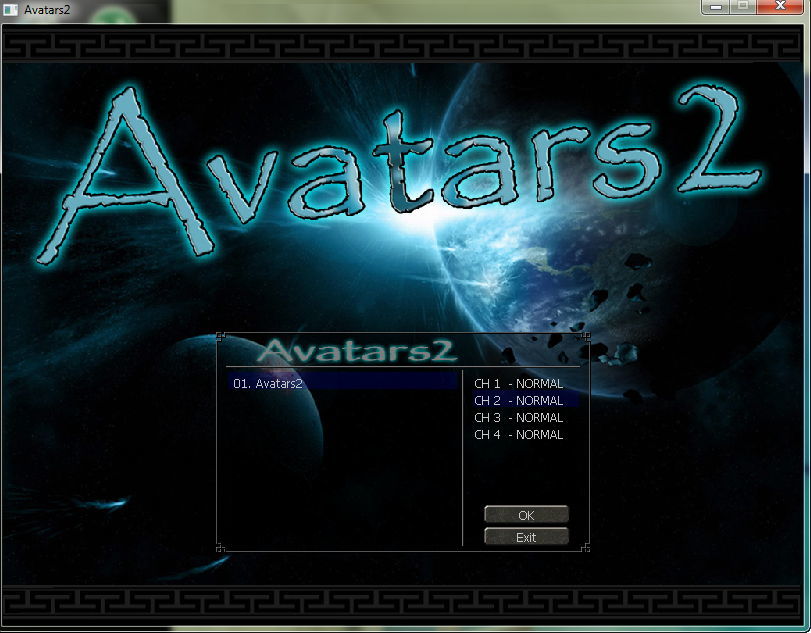 Avatars2 1.2 : Main window